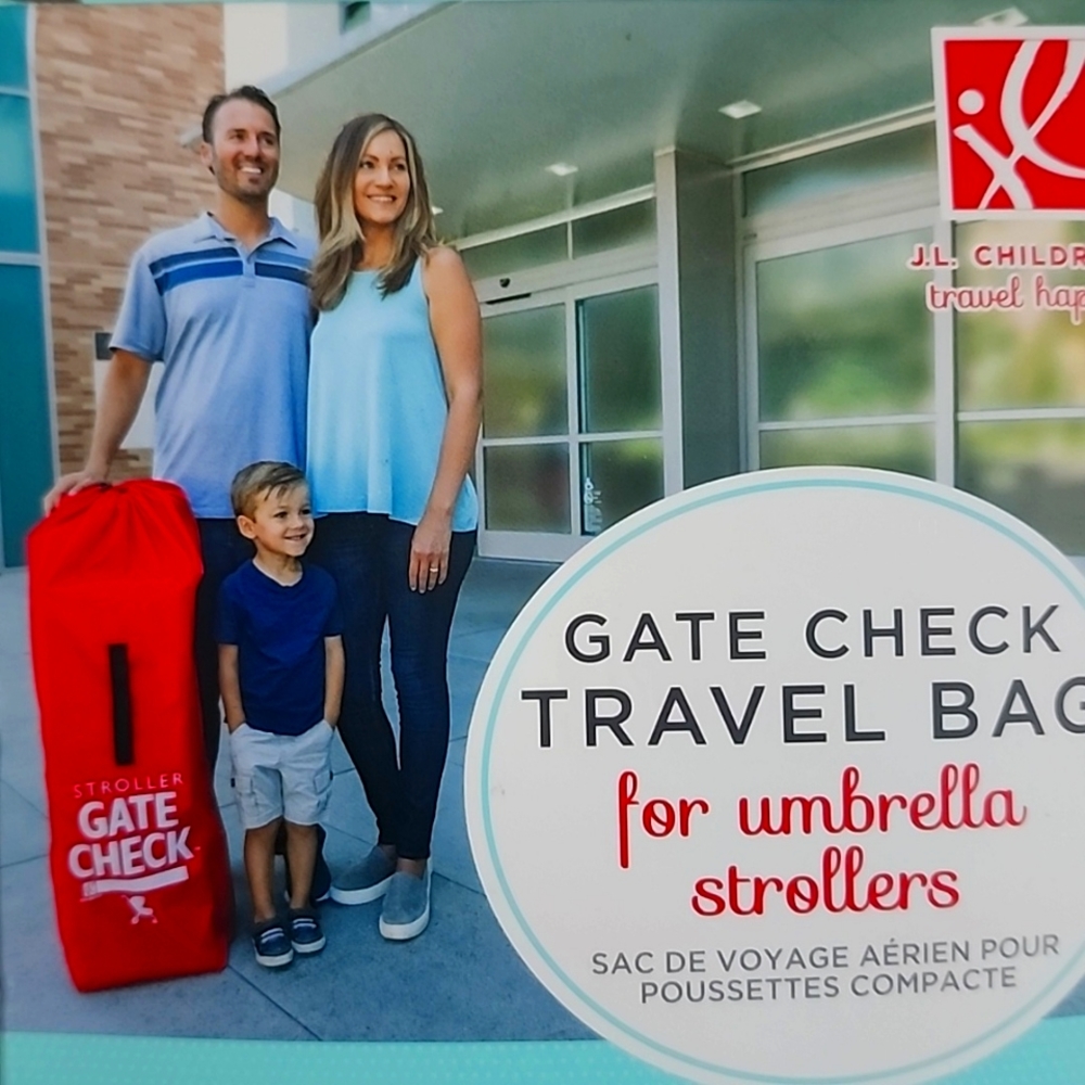 [J.L. Childress] Baby Gate Check Travel Bag for Single Umbrella Strollers